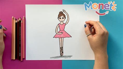 bailarina dibujo|como dibujar una bailarina.